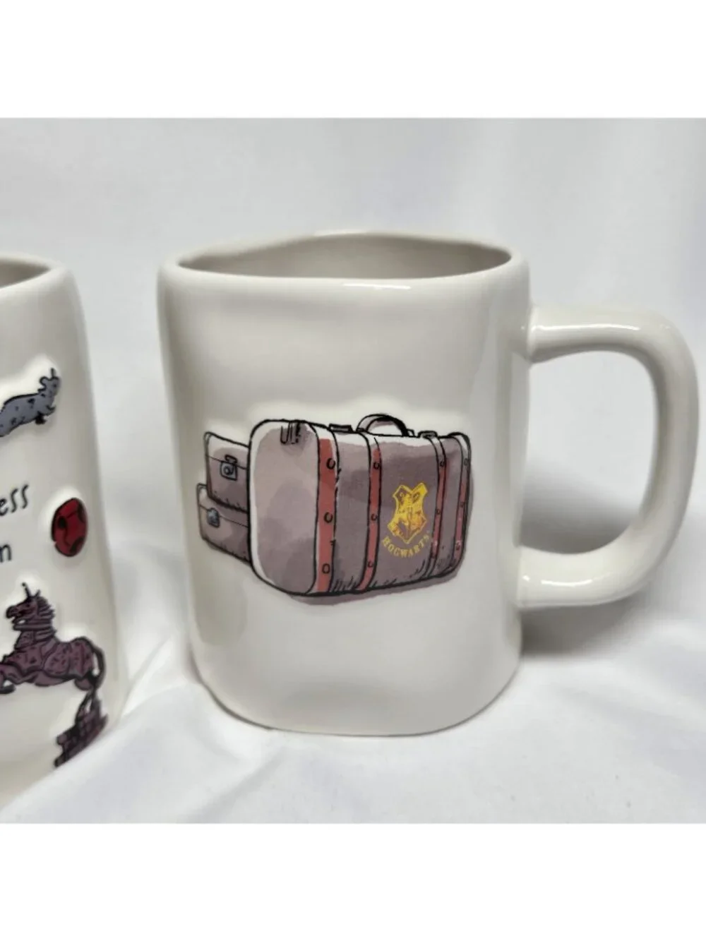 Rae Dunn Harry Potter 2 Mugs Welcome To Hogwarts & Ron Weasley